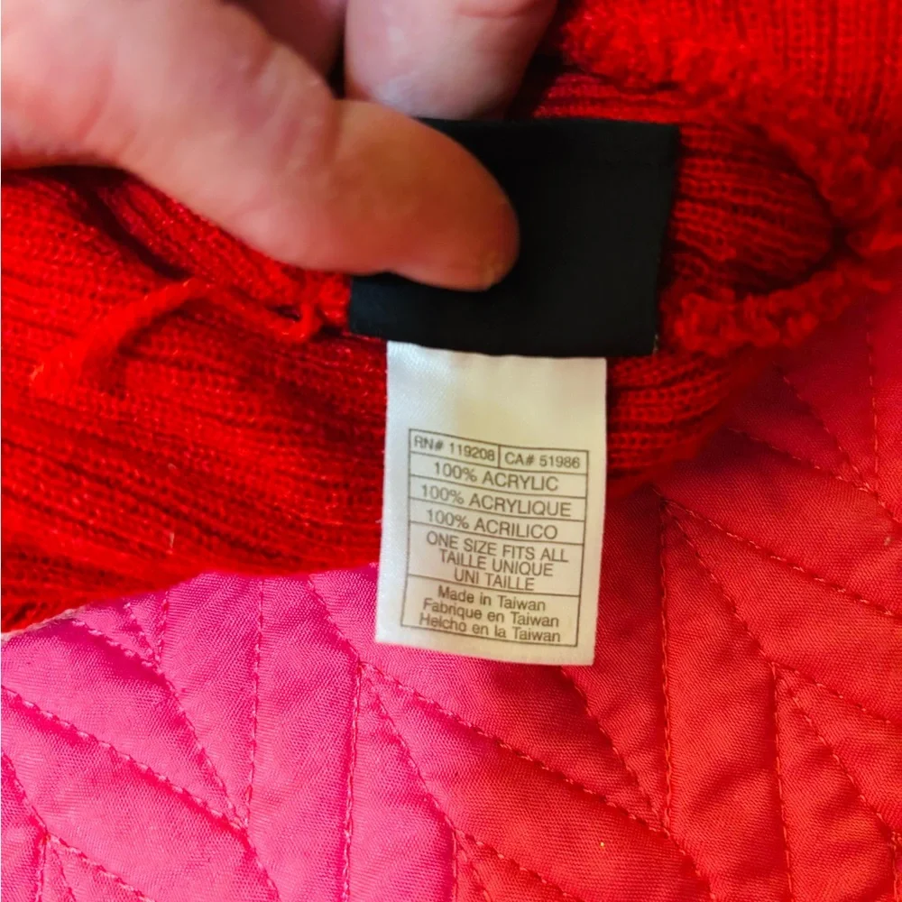 ADIDAS Wisconsin Red Knit Beanie